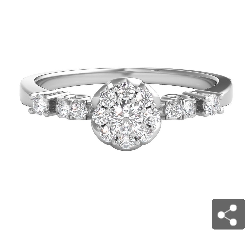 Disney Enchanted 1/4 carat Cinderella Ring